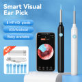 Smart Ear Wax Cleaner with Camera 3.5mm Earpick Otoscope Visual Ear Camera Health Care Ear Cleaner for iPhone, iPad, Android.
