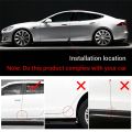 2PCS Car Door Corner Cover Bumper Protector Sticker For Honda.