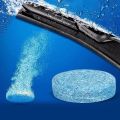 60/40/20Pcs Car Windshield Glass Cleaner Solid Car Wiper Effervescent Tablet Strong Decontamination Auto Glass Toilet Kitchen Cleaning Accessories.