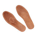1 Pair Cowhide Insoles For Shoes Men Comfortable Deodorant Casual Leather Insole Feet Quality Genuine Leather Flats Shoe Sole. 