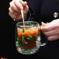 Flower Tea Cup Fillings Dry Flowers Double Wall Glass Cup Heat Resistant Tea Coffee Cups Espresso Milk Mug Espresso Cups. 