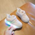 Baby Led Shoes For Boys Girls Luminous Toddler Shoes For Kids Soft Bottom Sneakers With LED Lights Glowing tenis.