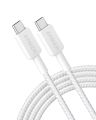 Anker 322 USB-C To USB-C Fast Charging Cable (3ft) With Durable & High-Speed Charging For Phones, Tablets & Others. 