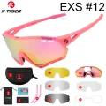 X-TIGER Polarized Cycling Glasses Outdoor Sports Road Bike Glasses 5 Lens Men Cycling Sunglasses MTB Bicycle Protection Goggles. 