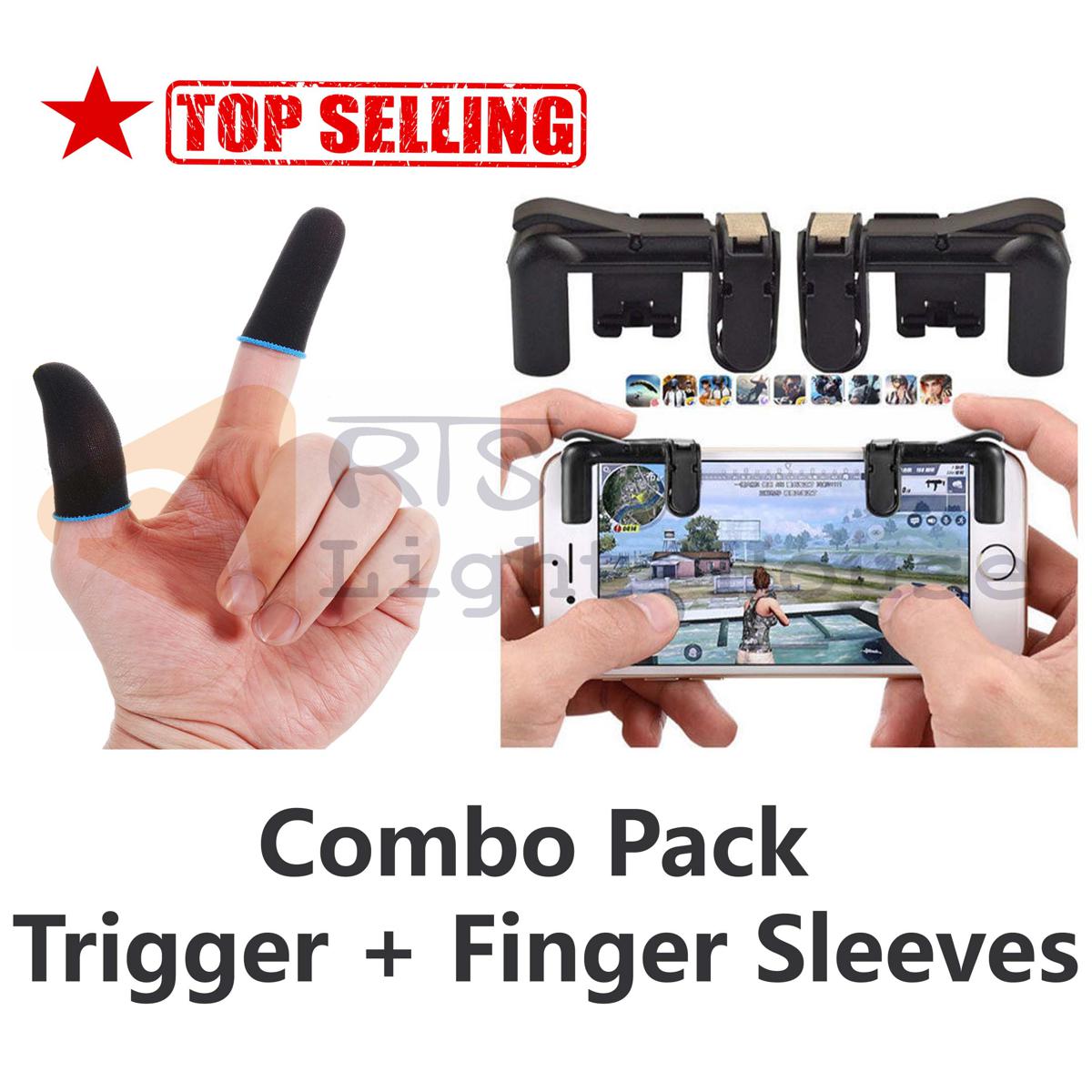 Top Review Pubg Finger Sleeves And Triggger / Finger Sleeves For Pubg / High Quality Pubg Trigger / Finger Sleeves - Finger Sleeve