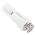 Toilet Seat Hinges Screws WC Hole Fixing Easy Installation 12 Pack. 