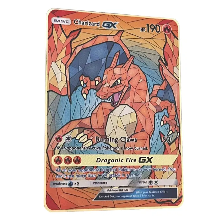 %E3%80%90Serendipity%20party%E3%80%91DIY%20Charizard%20GX%20Golden%20Pokemon%20Cards%20in%20English%20Metal%20Pokmo%20Letters%20Gift%20Game%20Cards%20Rainbow%20-%20Image%203