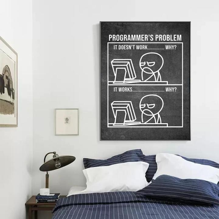 Funny%20Programmer%20Quotes%20Gaming%20Zone%20Hacker%20Code%20Poster%20Canvas%20Painting%20Prints%20Wall%20Art%20Pictures%20Boy%20Room%20Decoration%20Gift%20-%20Image%204