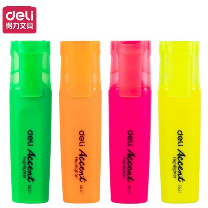 Deli ES621 Highlighter (Assorted) - Any one Color