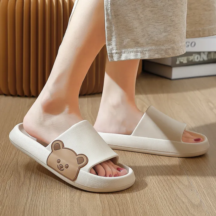 Sandals%20women's%20home%20summer%20thick-soled%20indoor%20non-slip%20cute%20cartoon%20bear%20soft-soled%20slippers%20wholesale%20outdoor%20wear%20men's%20summer%20-%20Image%202
