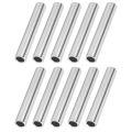 10pcs Aluminum Round Tube 50mm Length 8mm OD 6mm Inner Dia Seamless Tubing 6100. 