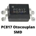 3Pcs SMD PC817 Optocoupler PC817 IC SMD 4 Pin Leads Optocoupler Relay Driver IC Photocoupler IC For Opto-Isolators.