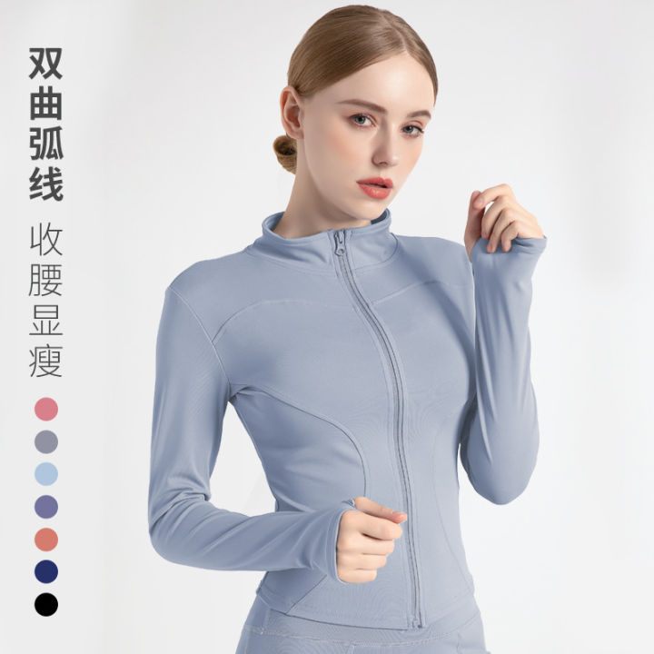 Long%20Sleeve%20Sports%20Jacket%20Women%20Zip%20Fitness%20Yoga%20Shirt%20Winter%20Warm%20Gym%20Top%20Activewear%20Running%20Coats%20Workout%20Clothes%20For%20Cycling%20-%20Image%207