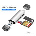 CASIFY CR03 USB 3.0 Type C SD TF Card Reader USB3.0 Type C Multifunctional Multi port Card Reader Flash Drive Adapter For PC mobile card reader card reader type c card reader all in one. 