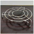 Stainless Steel kitchen Pot Stand Round Shape - 6.6 inch. 