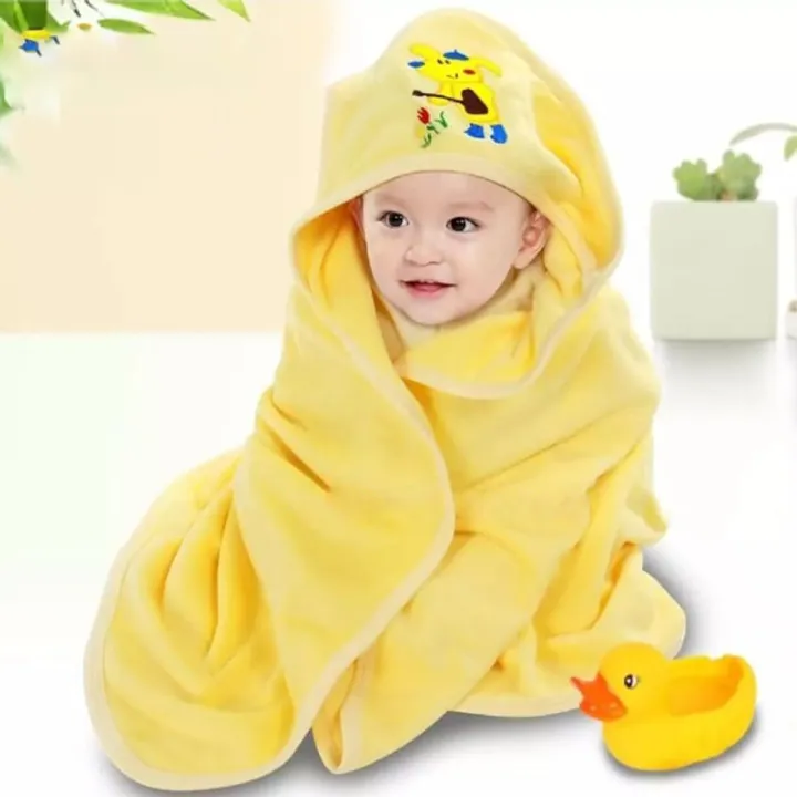 3%20Pic%20Baby%20Hooded%20Towel%20Baby%20Cap%20Towel%20(Best%20Quality)%20-%20Image%206