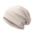 【Best-Selling】 Autumn Winter Beanie Caps Casual Thermal Elastic Knitted Cotton Sports Warmer Casual Headwear Knitted Solid Unisex.