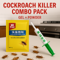 Cockroach Killer Combo Pack – Liangke Gel (10g) + Ninger Powder (5g) | Anti-Cockroach Gel & Powder Set | Kitchen, Bedroom, Washroom Pest Control | Multiple Combo Options Available. 