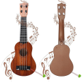 17In Kids Ukulele Guitar 4Strings Mini Guitar Children Musical Instruments Toys with Picks for Toddler Kids Boys Girls Easy to Use ,A. 