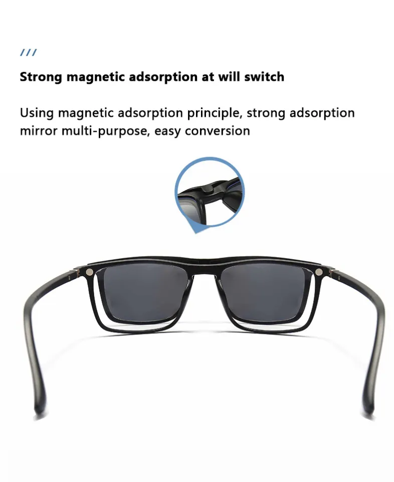 Prime deal】 Polarized Sunglasses Men Women In Magnetic Clip