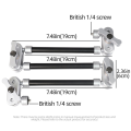 Magic Arm Bracket 3 Section Aluminum Alloy Rotating Telescopic Multifunctional Universal Desktop Fixtures. 
