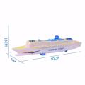 Ocean Liner Cruise S Electric Boat Toy Marine Toys Flashing LED Lights Sounds Kids Child X Gift Changes Directions. 