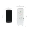 HAOEN Ceiling Fan Remote Control Kit, Small Size Universal Ceiling Fans Light Remote, Speed, Light & Timing Wireless Control. 