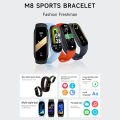 M8 Smart Watch Sleep Heart Rate Blood Pressure Blood Oxygen Monitor IP67 Waterproof Fitness Pedometer Watch For Smart Phones Tablet. 