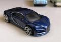 Hot Wheels (Mainline) 16 Bugatti Chiron Navy-Blue, Scale - 1:64. 