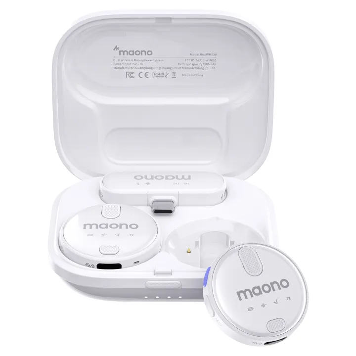 MAONO%20WM620%20Professional%20Wireless%20Microphone,Wireless%20Lavalier%20Microphone%20for%20mobile%20phone,iPhone%2015,Live%20Streaming,Recording%20-%20Image%207