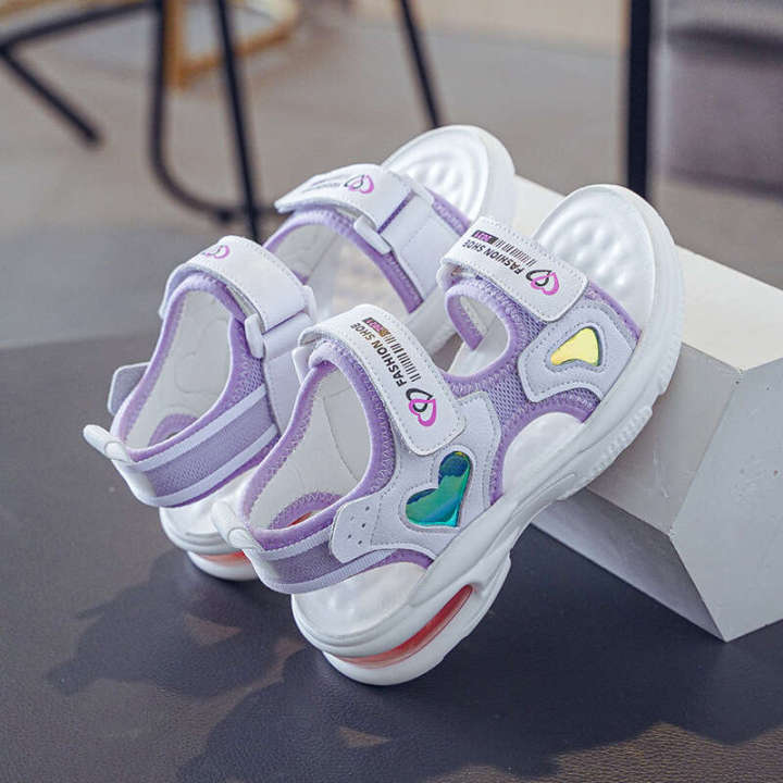 Sandals%202024%20Summer%20Princess%20Baby%20Girls'%20Leisure%20Beach%20Shoes%20Sports%20Fashion%20-%20Image%203