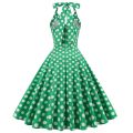 SISHION Hepburn Summer Dress Women Polka Dot Vintage Swing Robe Rockabilly Housewife Retro 50s Pinup Dresses Vestidos VD2838.