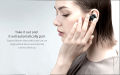 TS-100 Bluetooth 5.0 wireless bluetooth headset IOS open lid animation pop-up window noise reduction call HIFI sound Good effect and easy to use. 