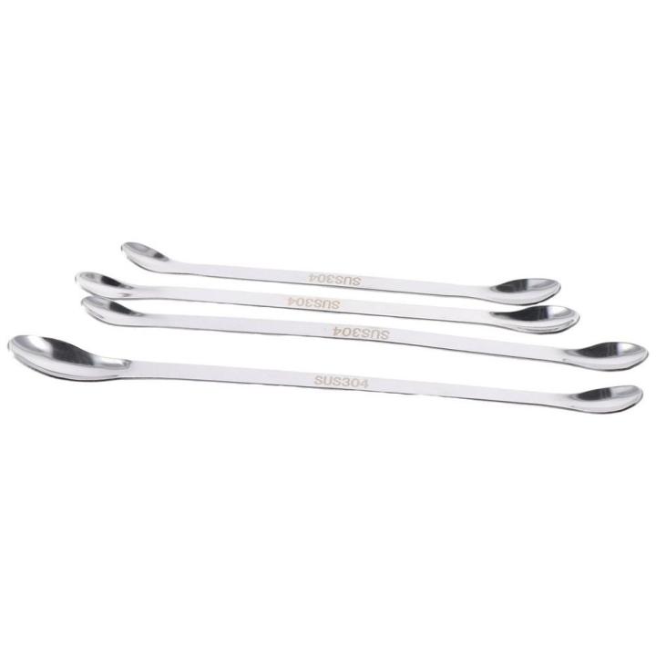 4pcs%20Long%20Handle%20Micro%20Lab%20Scoop%20Micro%20Stainless%20Steel%20Silver%20Reagent%20Sampling%20Spoon%20Double%20Head%20Medicine%20Spoon%20Laboratory%20-%20Image%208