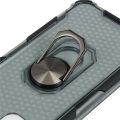 Vivo Y21/Y21S/Y33S Standard - Transparent Rubber Hard Plastic Armor Phone Cases Stand Full Protective Casing Back Cover. 