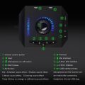 2X Phoinikas T10 Multi-Switch USB Hub Audio Adapter External Stereo Card Black. 