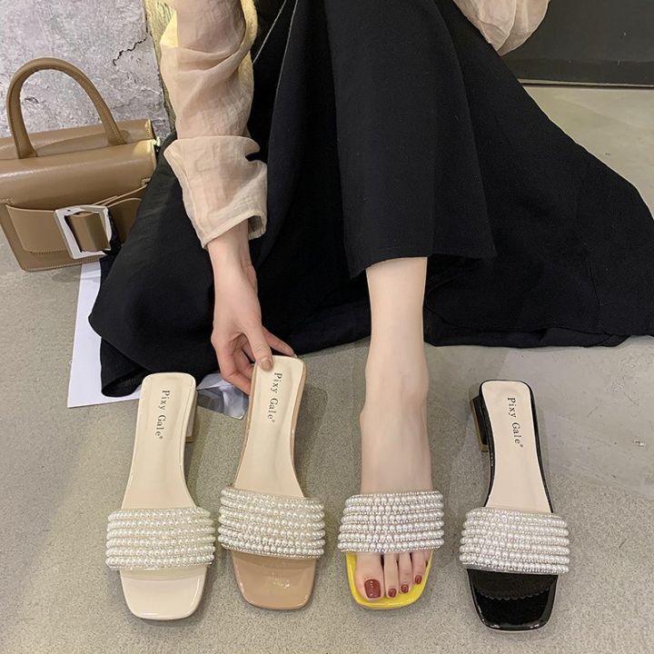 Fashion%20Beautiful%20Slippers%201.57%20Inches%20Mid%20High%20Heels%20Style%20Pearl%20Sandals%20For%20Women%20(Size%2034-39)%20-%20Image%209