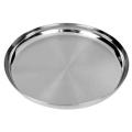Stainless Steel Plate 1P- 24cm - Silver.