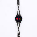 Minimalist Design Stainless Steel LED Touch Screen Women's Watch Fashionable Bracelet Strap with Designer Decoration. 