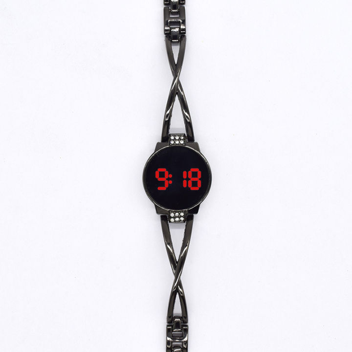Minimalist%20Design%20Stainless%20Steel%20LED%20Touch%20Screen%20Women's%20Watch%20Fashionable%20Bracelet%20Strap%20with%20Designer%20Decoration%20-%20Image%208