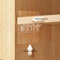 Shelf Support Holders Clear Strong Partition Bracket SHOCK SUPPORT HOOKS NO DROPT BRACKET BRACKET CLAPBORD NO DRILLING FOR NO DRILLING-LOOD BARRING.