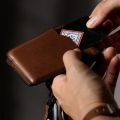 Zays Premium Eco-Friendly Leather Bifold Wallet for Men, Handmade Slim Compact Wallet 4.6 x 3.5 x 0.5 Inch, 4 Card Slots, 2 Hidden Card Compartments, Quick Card Slot, Cash Chamber, Fits 1000 Taka Note, Luxury Gift Box.