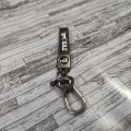 TVS Universal Leather Logo Key Ring For Bike Motorcycle Car MotorcycleKeychain - Key Ring. 