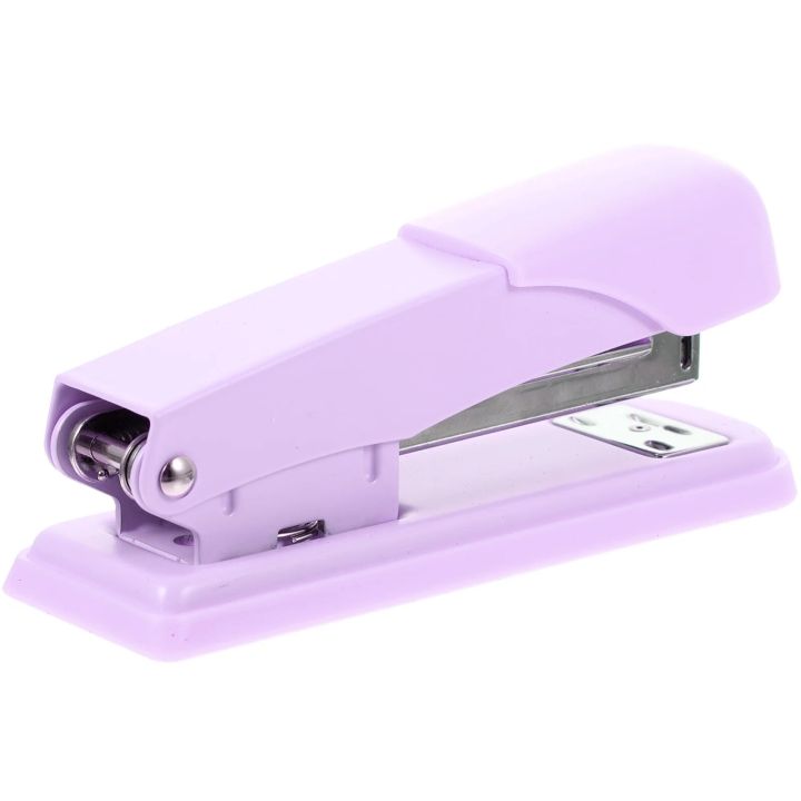 Stapler Staplers Staple Desk Portable Office Plier Teacher Remover School Notebook Manual Document Files Book Paper Wood Kids