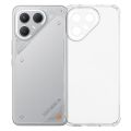 Tecno Pova 7 Pro Premium Silicone Case Crystal Clear Soft TPU Ultra-Thin Transparent Flexible Protective Mobile Phone Back Cover.