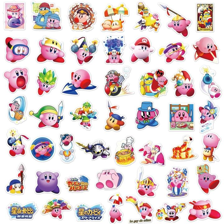 10/30/50/100PCS%20Game%20Kirby%20Stickers%20Kawaii%20Decals%20Classic%20Toy%20DIY%20Phone%20Luggage%20Guitar%20Car%20Cartoon%20Graffiti%20Sticker%20Kids%20Gift%20-%20Image%206