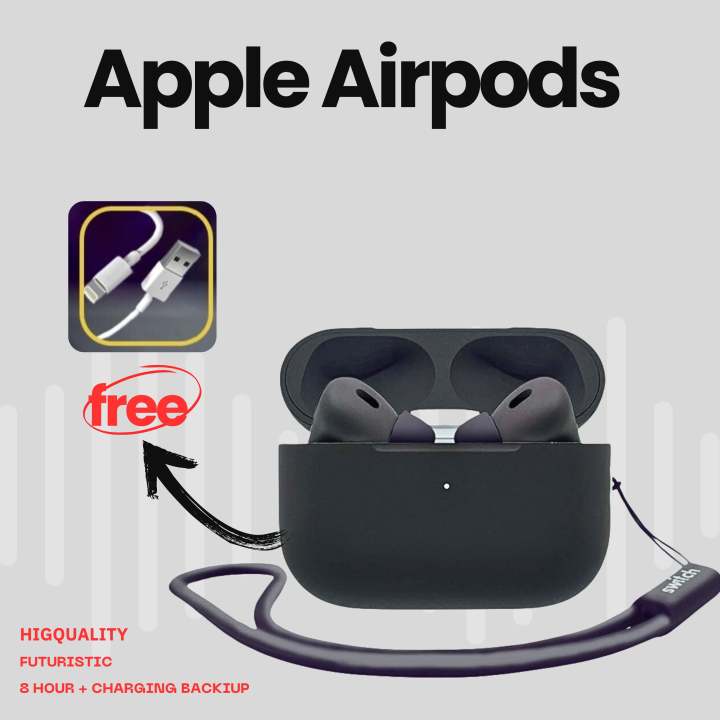 Airpods%20Pro%20/%20tws%20Black%20edition%20wireless%20earbuds%20Bluetooth%20replica%20Bluetooth%20headphone%20-%20Image%204
