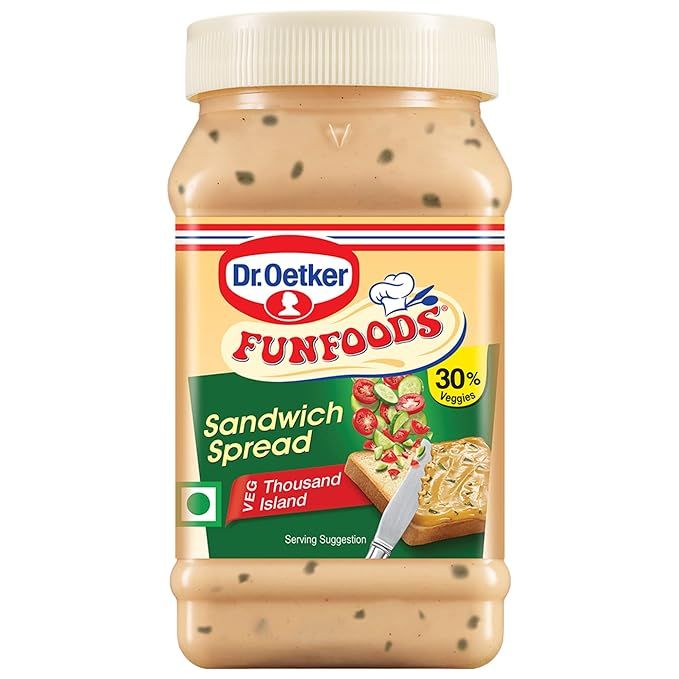 FunFoods Sandwich Spread Thousand Island, 250g, Ready to use, 100% Veg