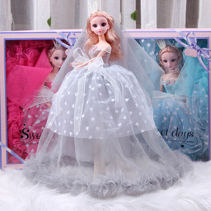 40cm wedding dress large size simulation doll little girl toy