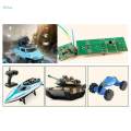 2Pcs Remote Control 27MHz Circuit Radio and Receiver Board Set.